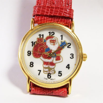クリスマス サンタ腕時計